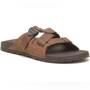 Chaco’s leather lowdown slide sandals